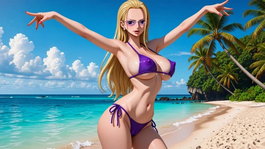 One Piece babes - einteilig weibliche charaktere tanzen