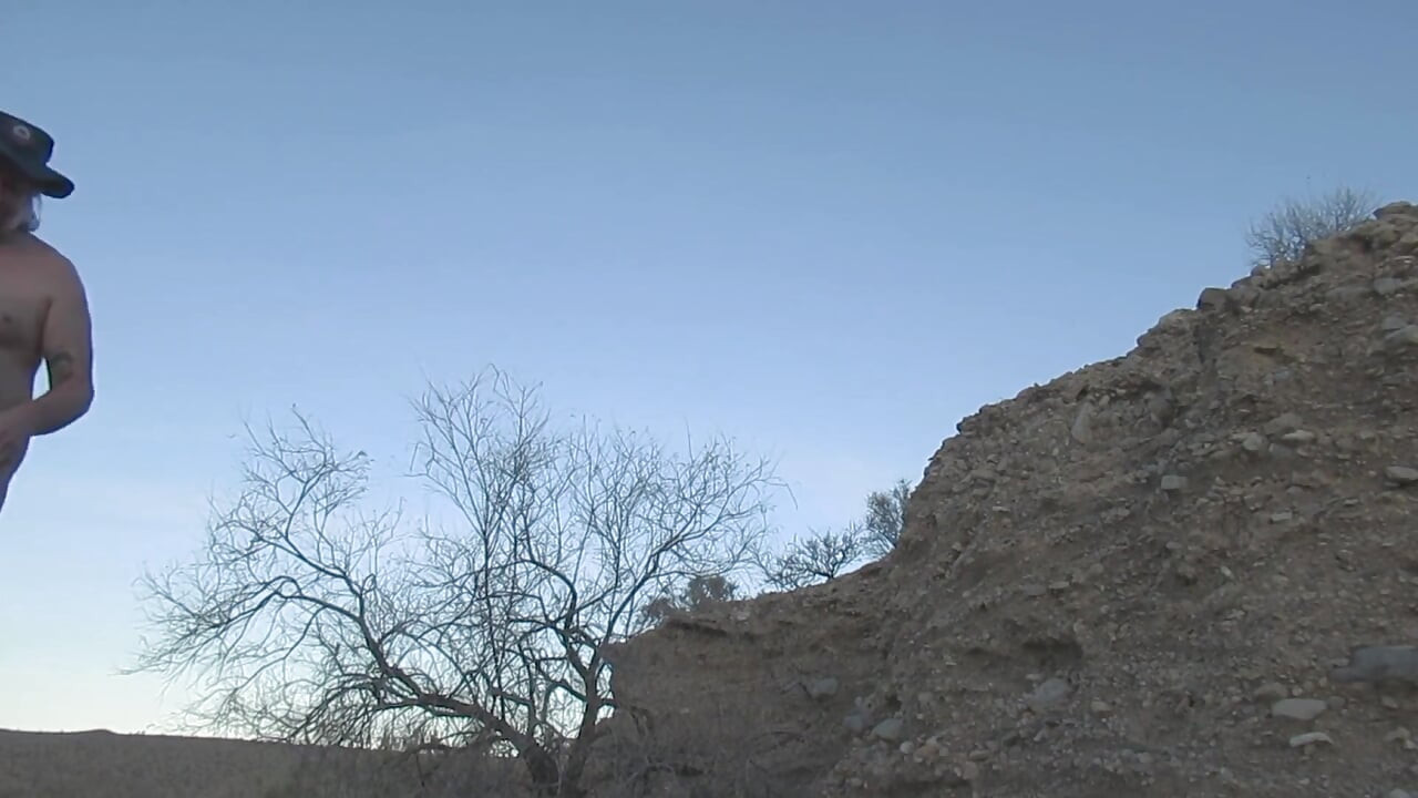 Desert Hike Jerkoff 1