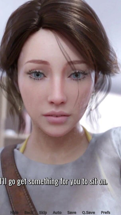 Emotional moment from "Heart Problems - Chapter 10 - John and Amelie showered each other - Demo"