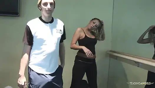 Beauty deep throats a hard cock after being picked up