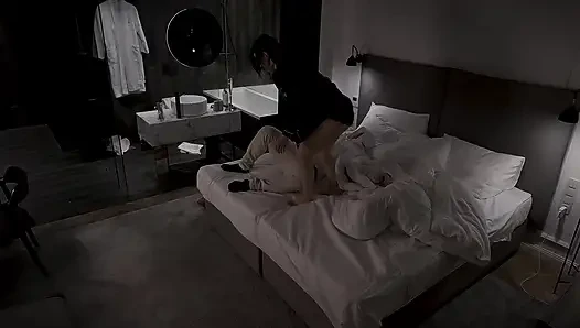 Horny Stepmom Shares Bed, in Hotel with Stepson After Party Dada Deville, Real Amateur MILF