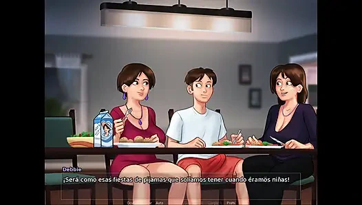 Aku masuk ke ranjang ibu tiriku dan kami akhirnya bercinta - kisah musim panas