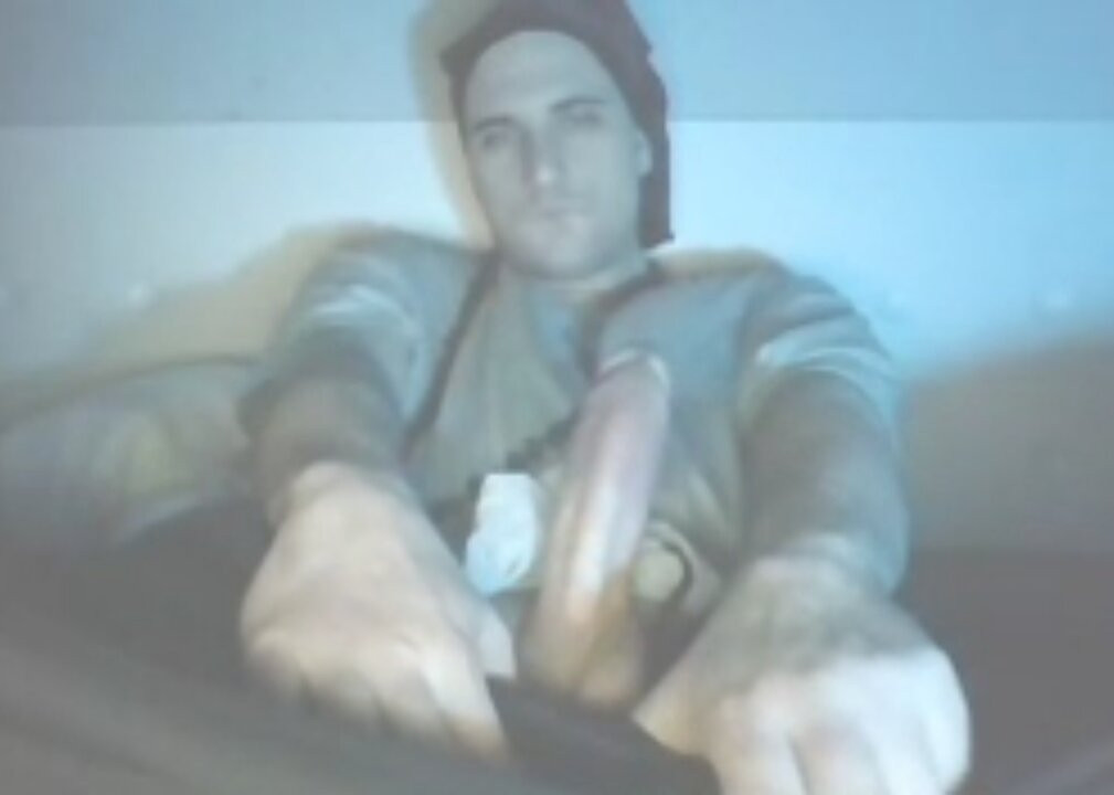 Cute boy enjoying big dick handjob