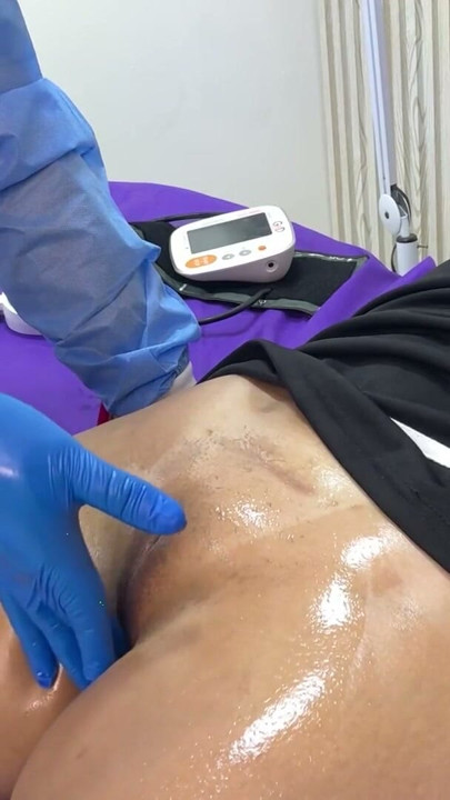 Gynecologist checks the ovary and ends up going deep into the patient's vagina | Clip 2