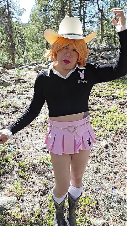 All-American Femboy Cowgirl Patriot