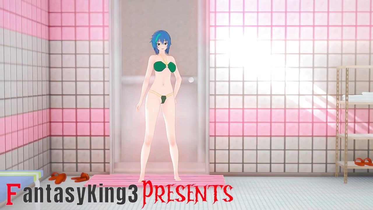 Xenovia duşta gırtlağına kadar alıyor - DXD NTR Madness Series