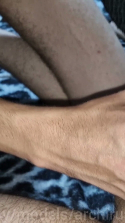 A hung stud with a huge cock is meat for one of his hoes | Clip 1