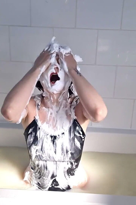 Wam Badly Behaved Nun Takes Milk Bath Baptism