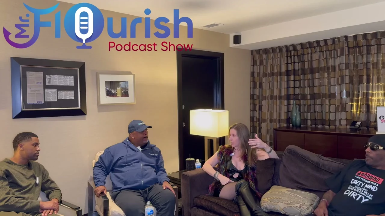 Mrflourish Podcast an Evening Affair in Dallas with Mrmajic, Shante Spice and Darren Blaze