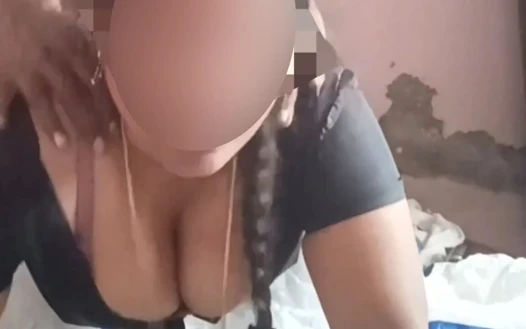Dicke möpse bhabhi in weißem sari & schwarzer bluse im doggystyle hart ficken & kommen in sie