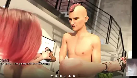 Böser Succubus Fesselt Mich Und Bläst Mich, Während Meine Freundin Mit Meinem Besten Freund Betrügt!