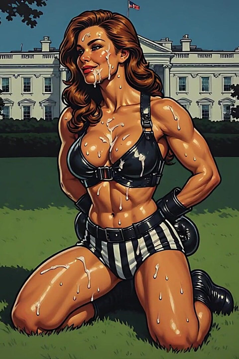 Incredibly Fit Boxing Babes Art