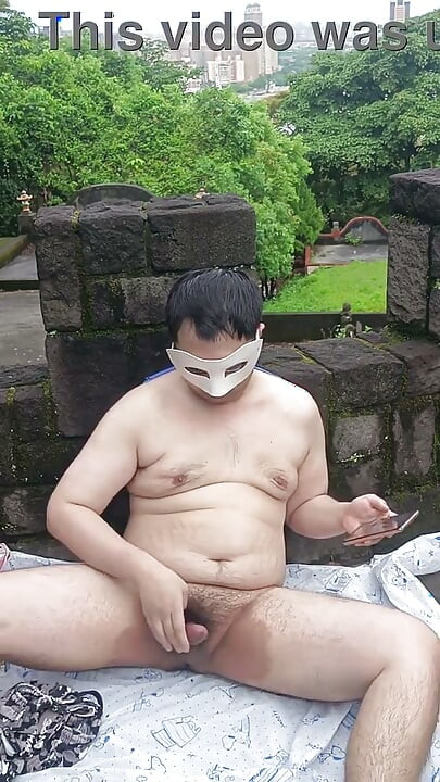 Outdoor masturbation 1