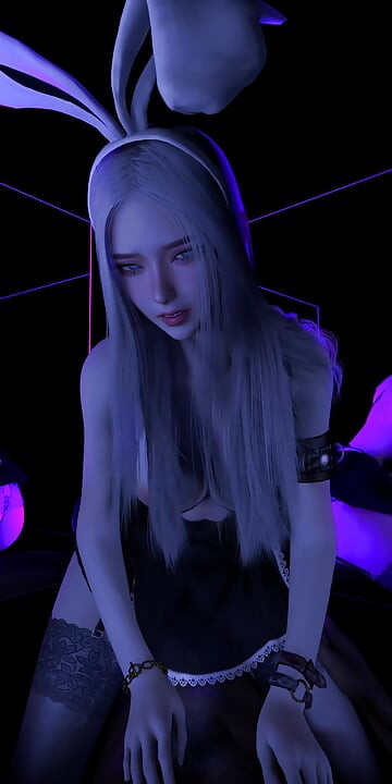 Bunny Girl Lap Dance POV