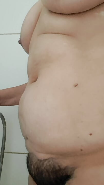 Mommy's hot shower