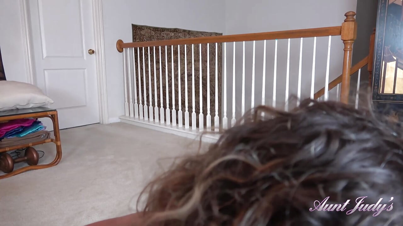 Auntjudys - Your Mature Step-stepmother Tia Gives You a Taboo Blowjob