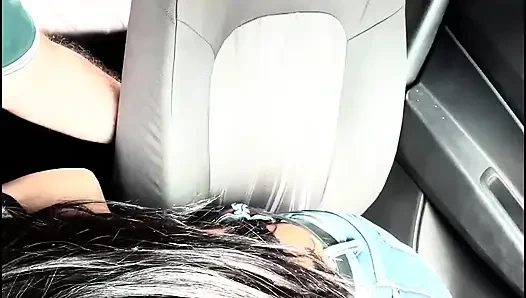 I suck the cock of the UBER driver