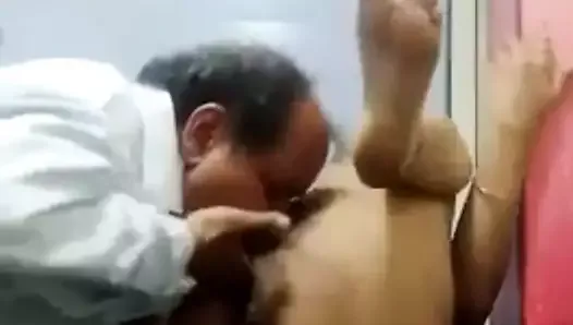 Desi old uncle bhabahi pussy licked