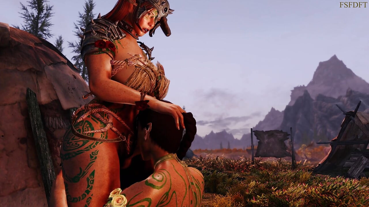 - Bosmer's Morning Routine - Skyrim Futanari on Female