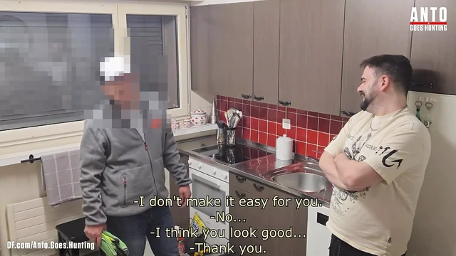 I Convince This Handsome Straight Married Plumber to Try His First Blowjob by a Man and He Let's Me Suck Him Until He Cums