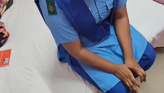 Ayah tiri mengambil keuntungan dari keponakan perawan yang kesepian - bahasa india yang mesum