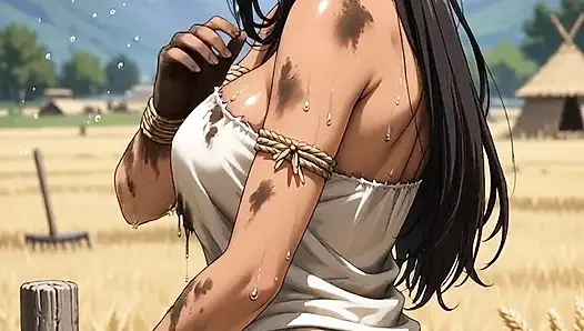 Сексуальные женщины из каменного века в будущее путешествие с грязным разговором