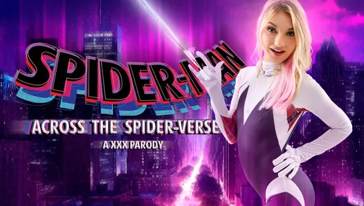 Vrcosplayx - Daisy Lavoy como Gwen no puede dejar de pensar en Spiderman a través del spiderverse xxx