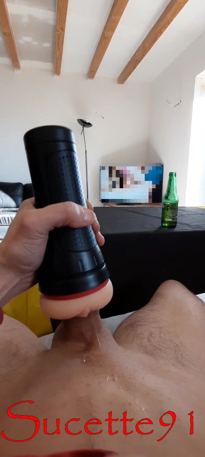 Handjob for Jack's big cock!