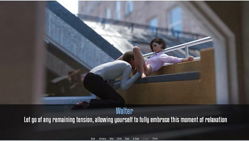 Anita's Internship - Petite Teen - Gameplay - Roleplay - Petite Teen Pussy Licks in Rooftop