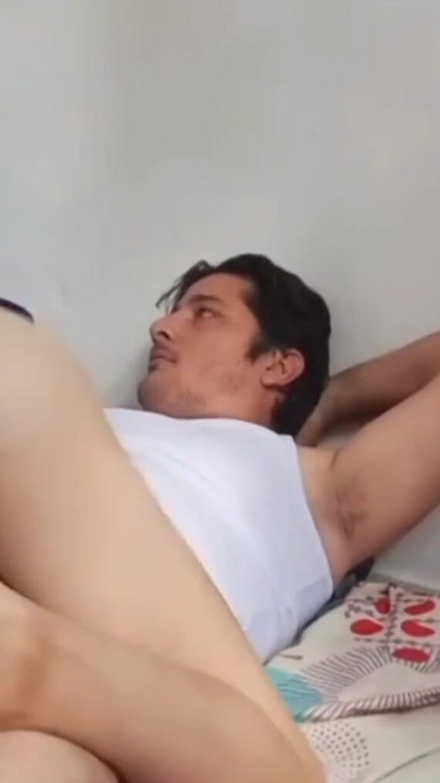 Mexican nymphomaniac climbs on the crooked cock of her Colombian lover | Clip 3