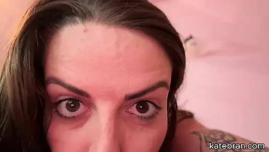 Virtual Sex POV - Brunette Mommy Domme Rides You Hard & Tells You Exactly When To Cum