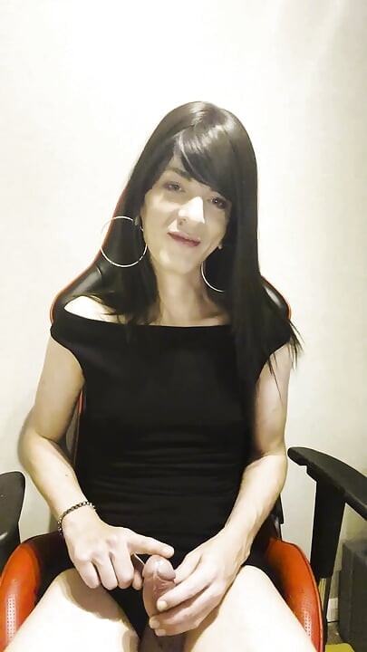 Trans Mum Shows You Her Big Cock