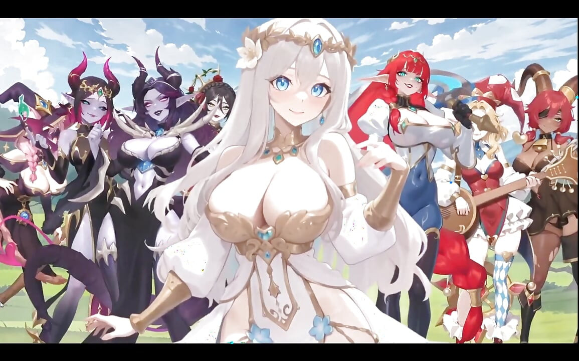 Aura 2 Lust of the Gods Hentai Game Ep.1 Stripping SEX battle with my GODDESS WIFE !