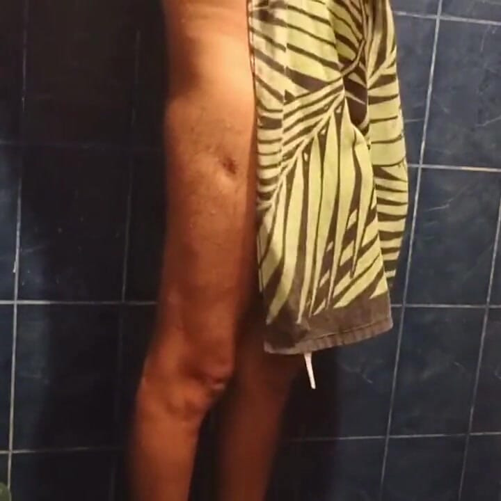 Stroking in the Shower - Tall Tatted Peruvian