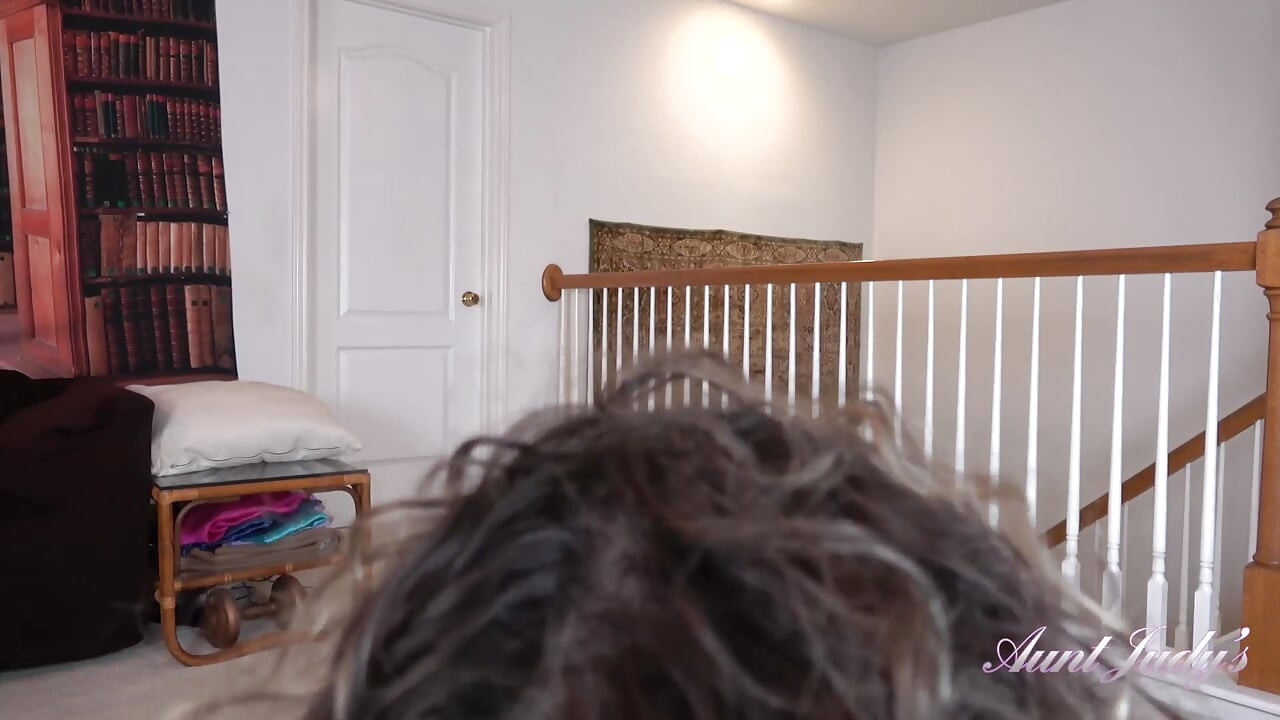 Auntjudys - Your Mature Step-stepmother Tia Gives You a Taboo Blowjob