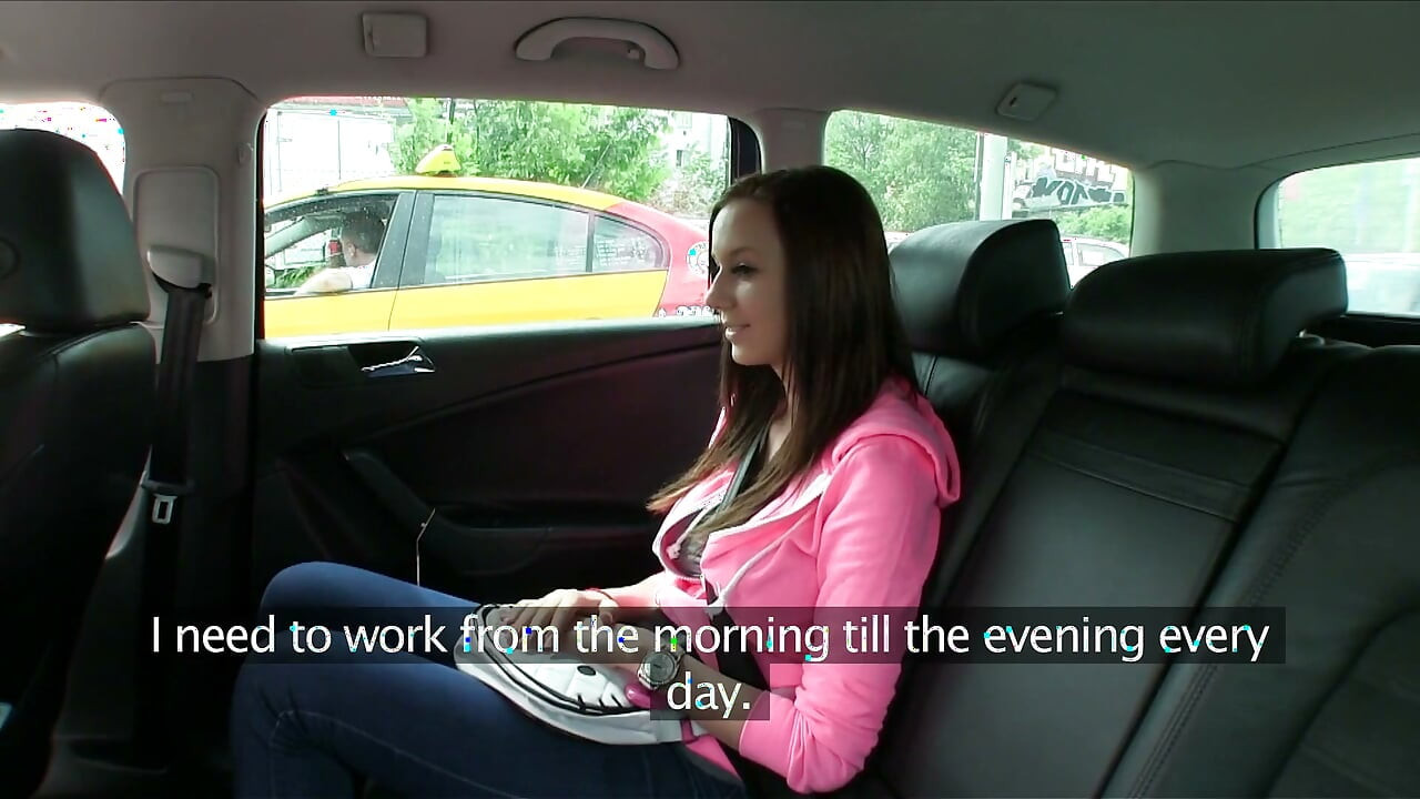 Fake Taxi - Vilde Natalie Hola Bytter Store Patter Tilbedelse for en Gratis Taxatur & Ender i Cowgirl