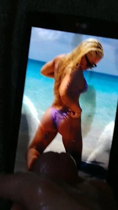 Mandy Rose cumtribute