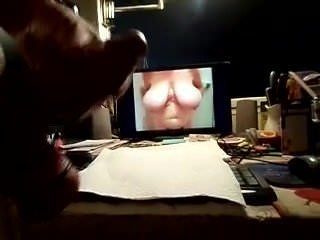 Curved small thick penis tribute jacking off to Mrs3ok