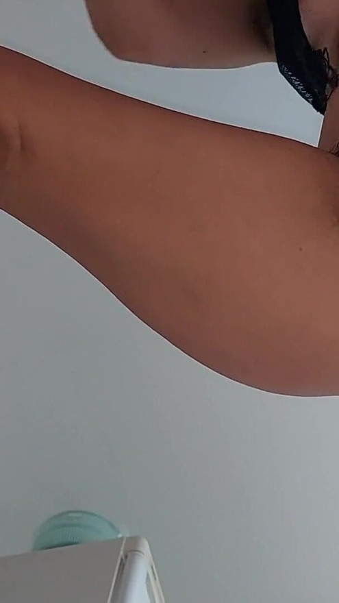 Sexy milf, hairy pussy, big ass, vacuum cleaner. | Clip 2