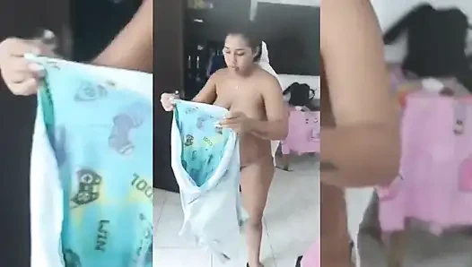 I'm Going to Take My Girlfriend to the Nightclub so She Can Work as a Waitress, but First I Give Her a Good Doggystyle Fuck