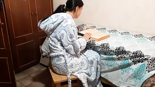 I prevented her from studying for the exam and fucked her