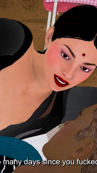 Landlord Fucks Horny Desi Indian Bhabhi Hardcore English Subtitles
