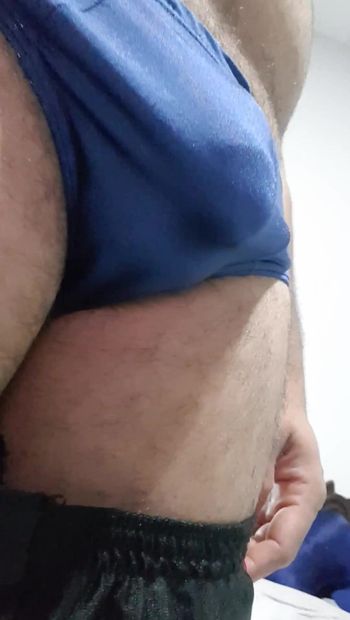 Bulge in my blue lycta briefs