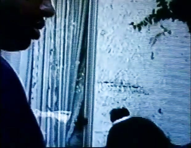 Black couple love in the garden