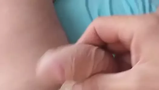 Am einen geilen Schwanz gespielt