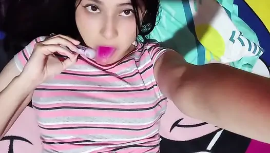 Stepmom Shares Bed with Stepson: Naughty Nighttime Fun! (real Homemade)