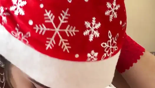 Weihnachten blowjob