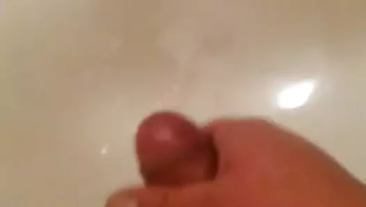 bagno içinde sborrata