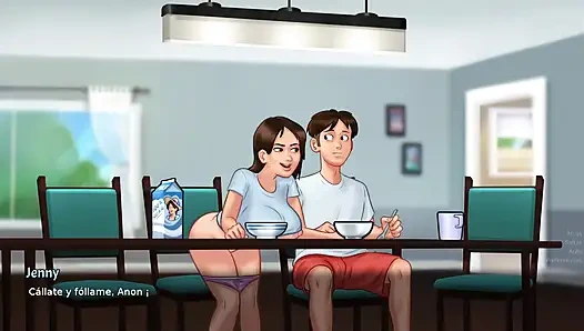 Stiefmutter und stiefschwester teilen sich den gleichen penis - sommersaga