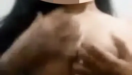 Wow the next door's wife sent a video showing off her big plump milk,